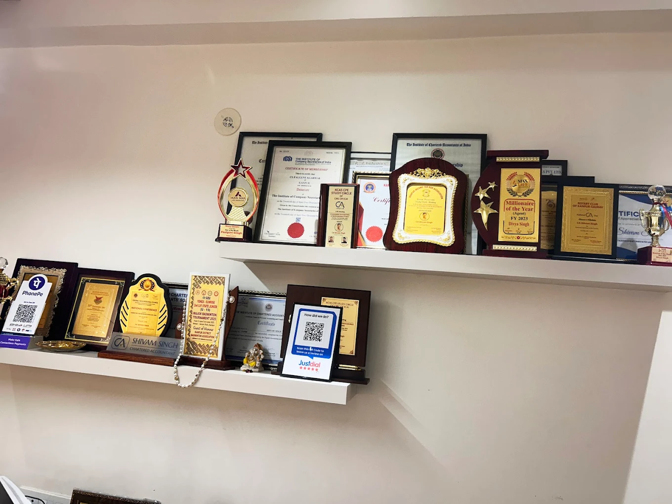 Shivam Singh Chartered Accountant background image