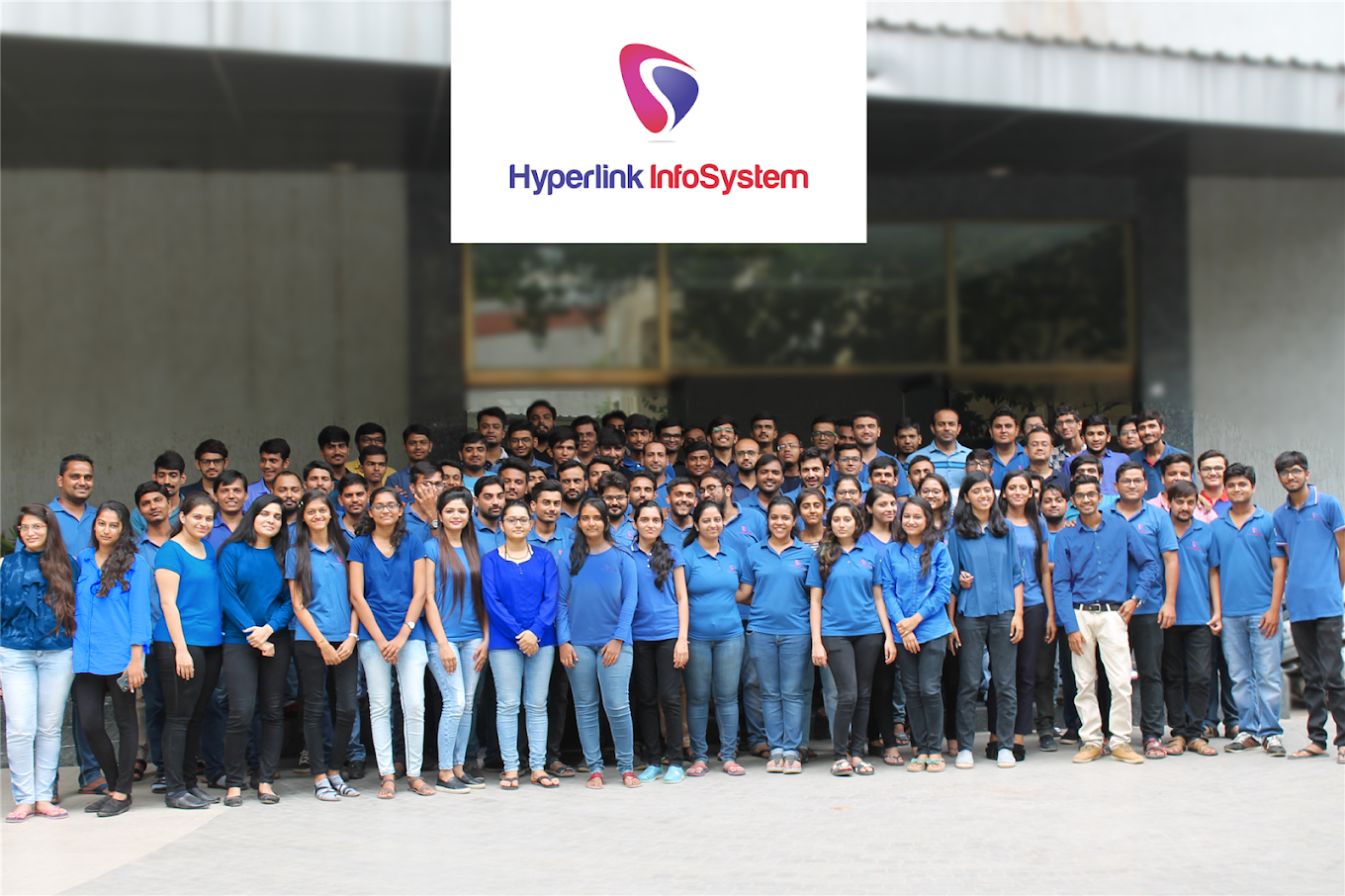 Hyperlink InfoSystem Software company in Ahmedabad IT Solutions Company image