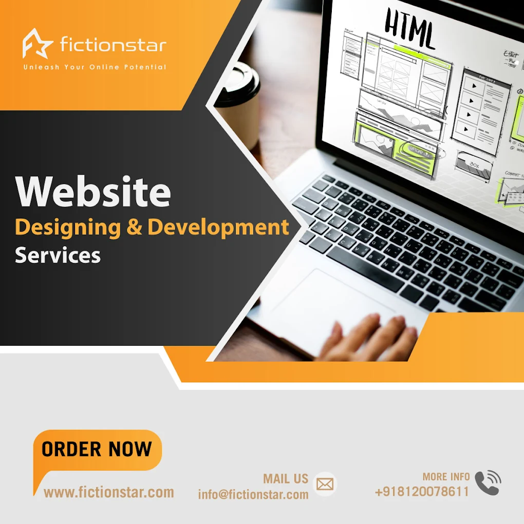  FictionStar - website design & development company Indore, India