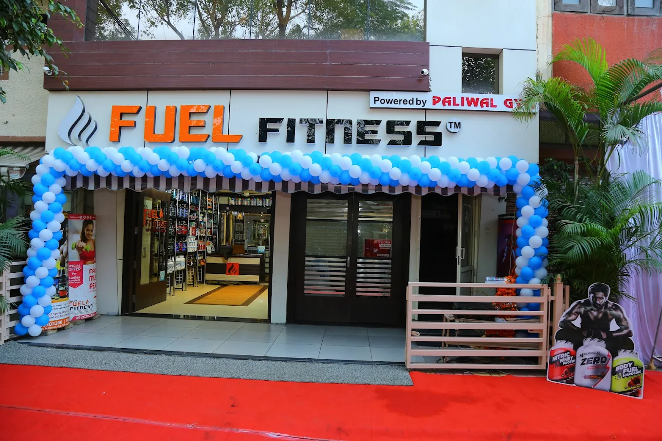 Fuel Fitness Gym Indore – Best Fitness Hub for Ladies & Gents Since 1998 Logo