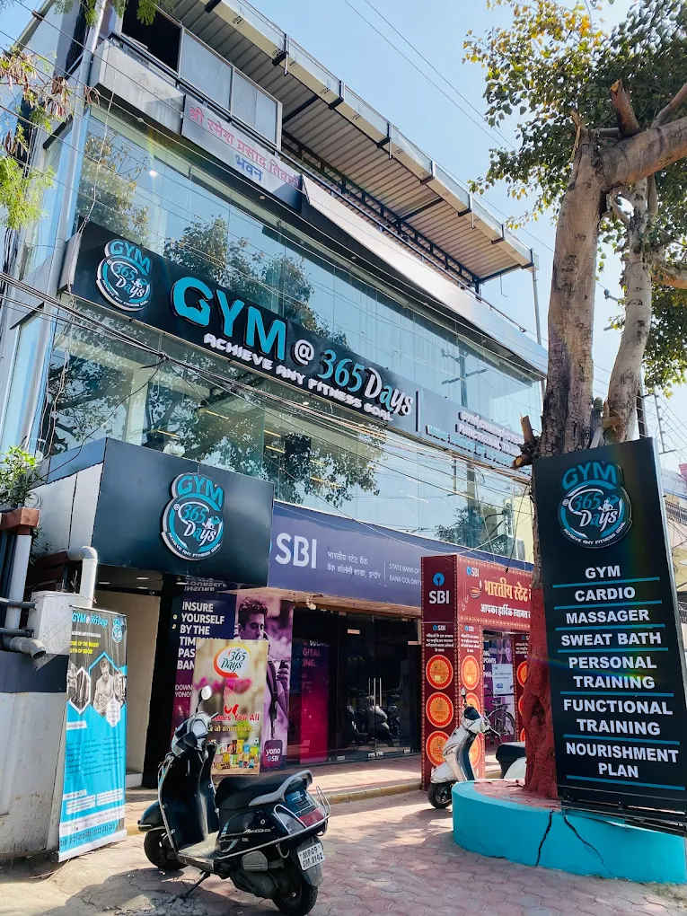 GYM @ 365 DAYS Annapurna Road Indore – Best Gym & Fitness Hub Logo