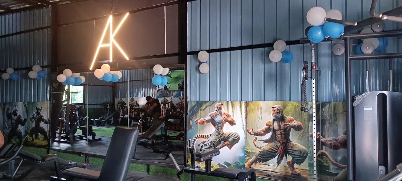 AK FITNESS Logo